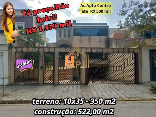 #746 - Casa para Venda em São Bernardo do Campo - SP - 1