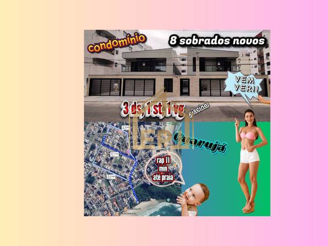 #809 - Sobrado para Venda em Guarujá - SP - 1